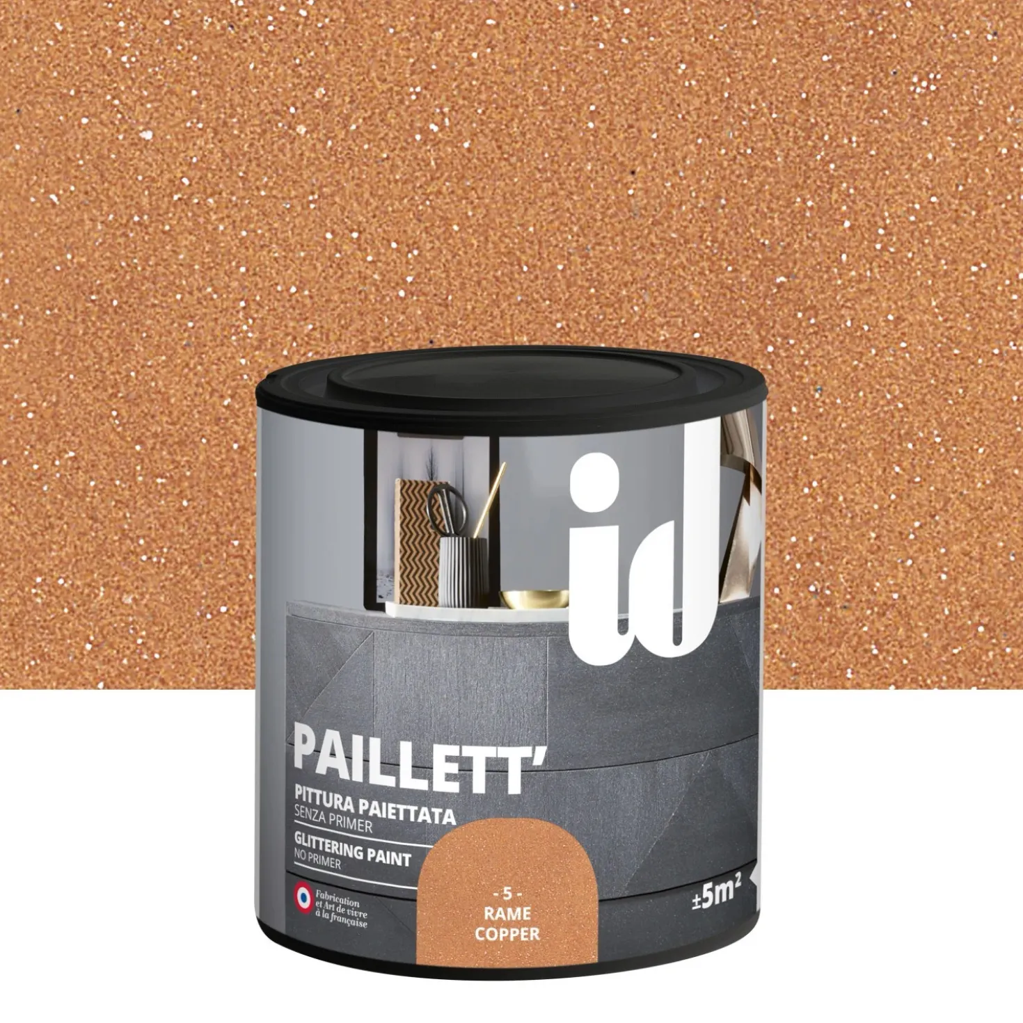 Vernice Paillett 500 ml rame id