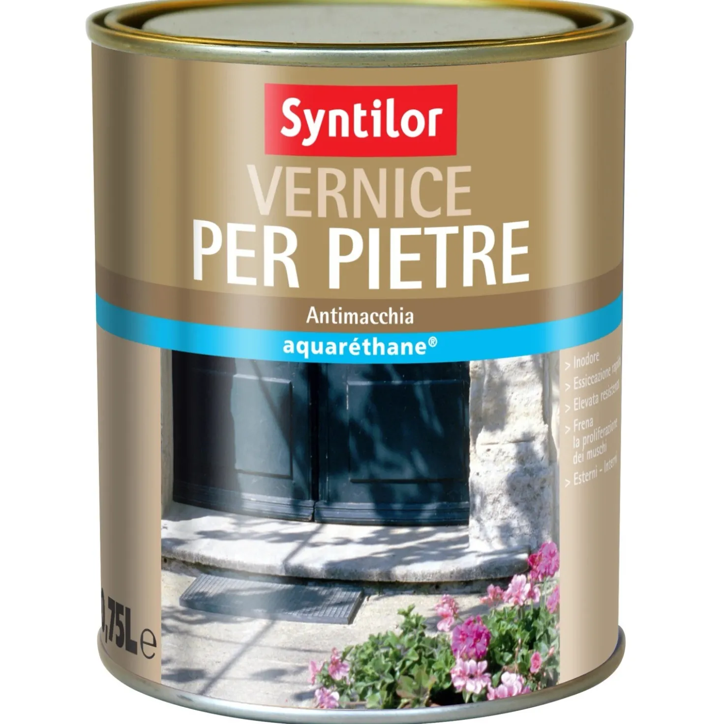 Vernice per pietre Aquaréthane effetto incolore 750 ml