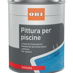 Vernice per piscina OBI satinata Verde mare 2,5 l