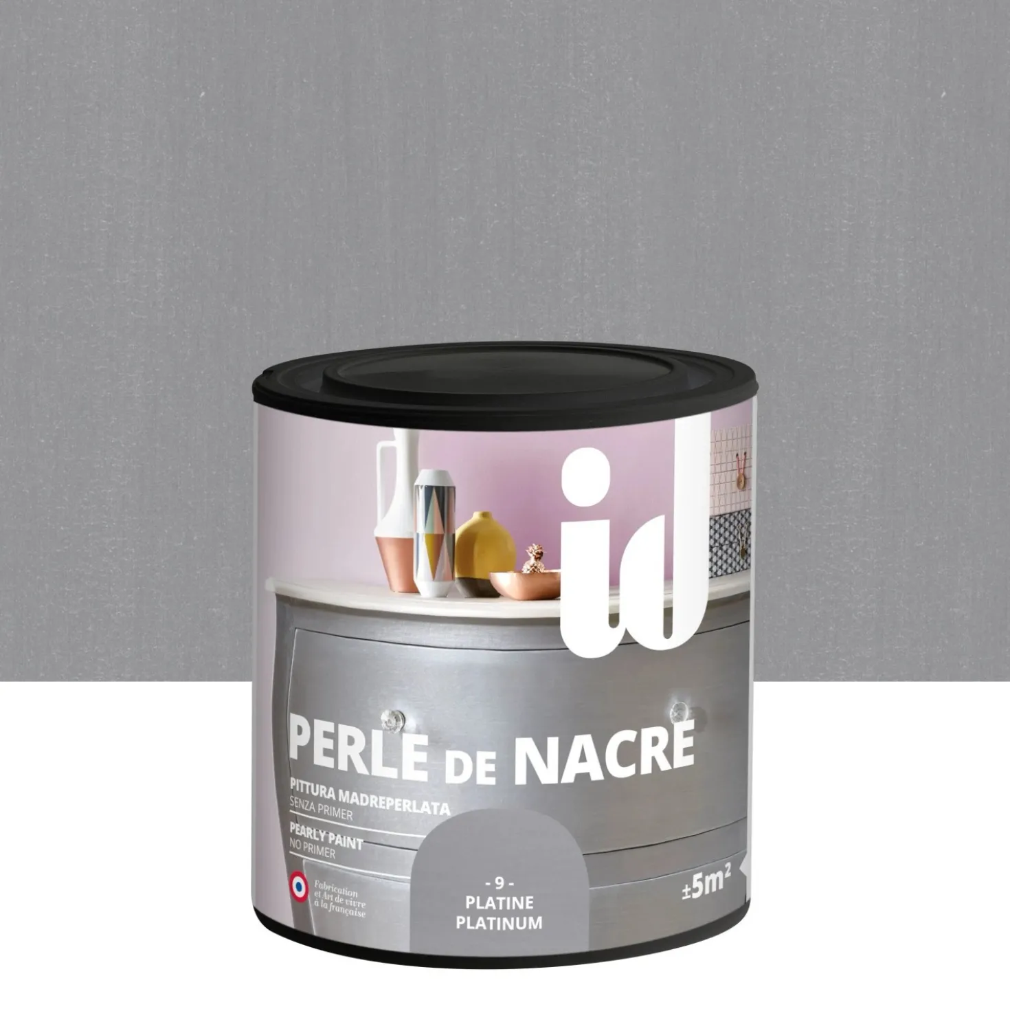 Vernice Perle Nacre 500 ml platino id