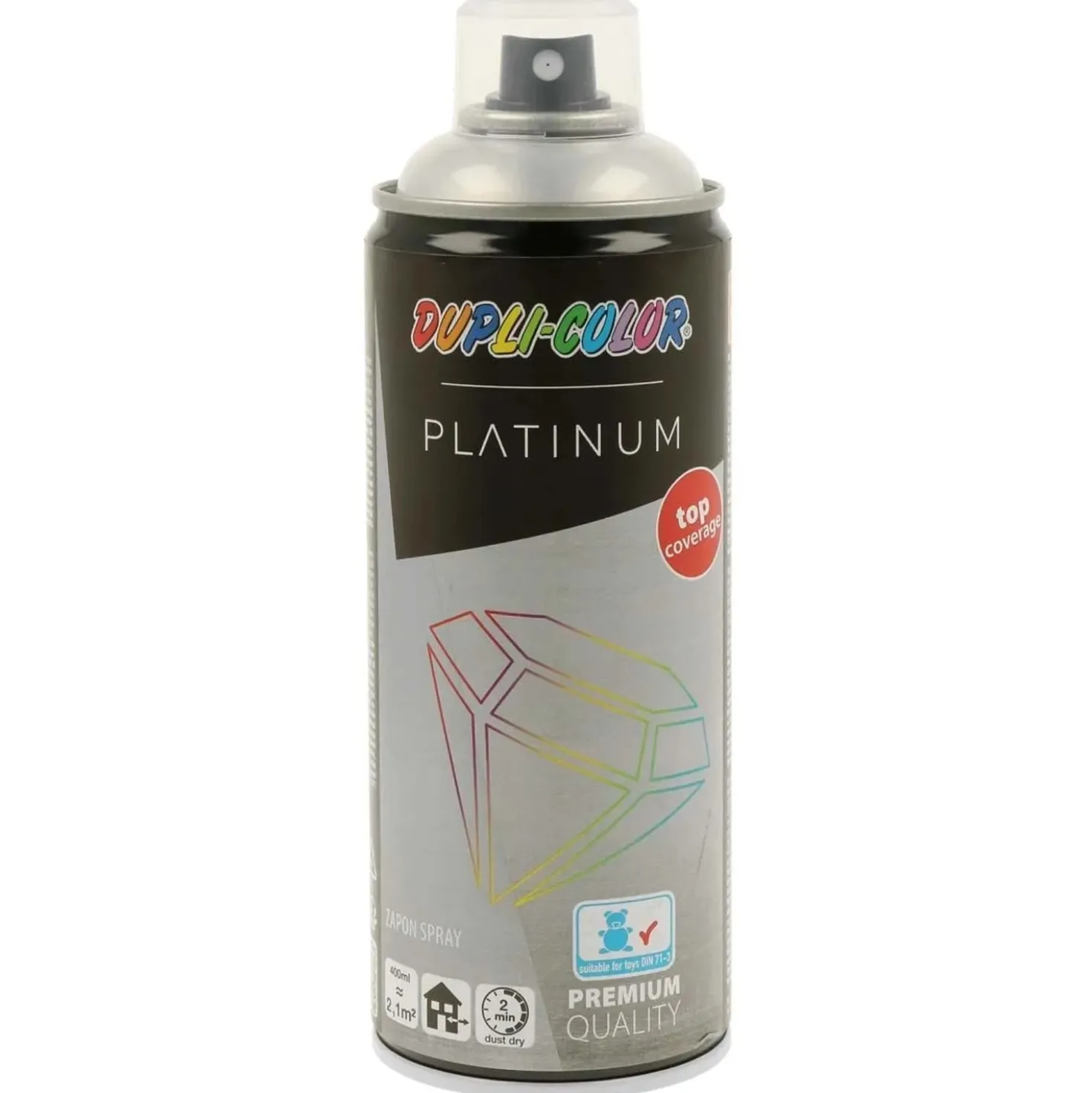 Vernice spray 400 ml RAL 6018 verde giallo lucido
