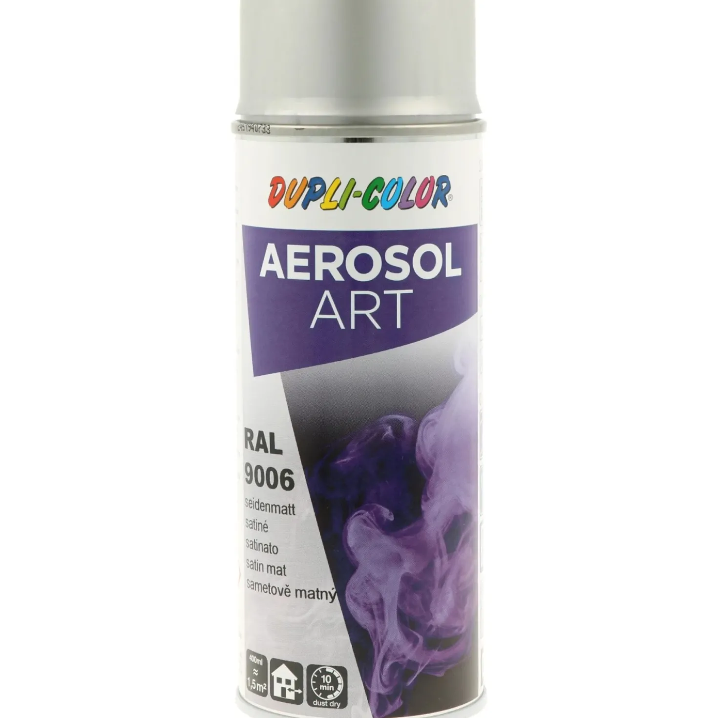 Vernice spray Dupli-Color Aerosol Art RAL 9006 Alluminio bianco 400 ml