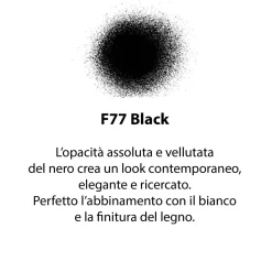 Vernice spray fleur chalky f77 Black 300 ml