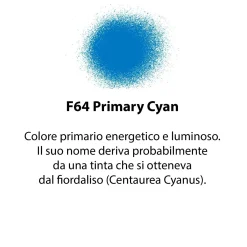 Vernice spray fleur chalky f64 Primary Cyan 300 ml
