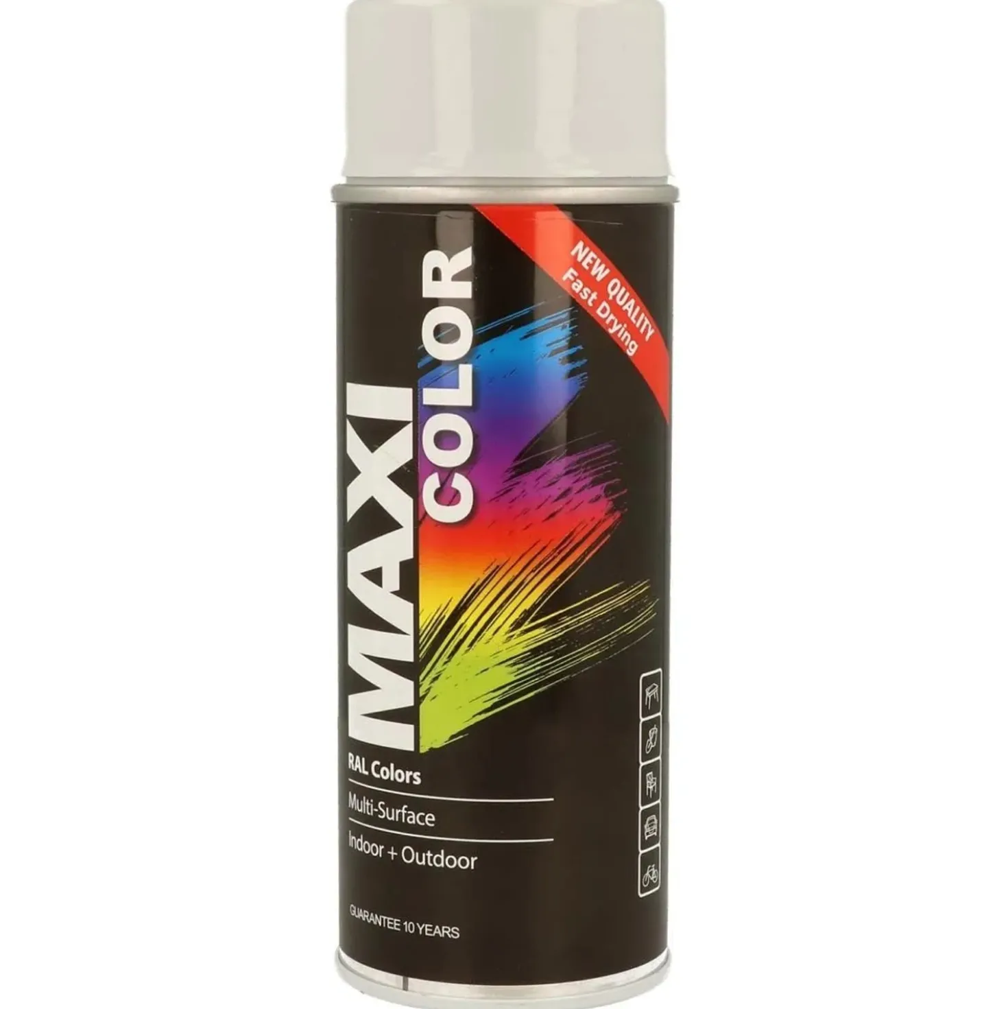 Vernice spray Maxi Color RAL 7035 grigio chiaro lucido 400 ml