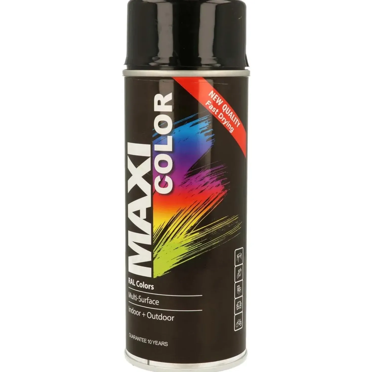 Vernice spray Maxi Nero profondo 400 ml