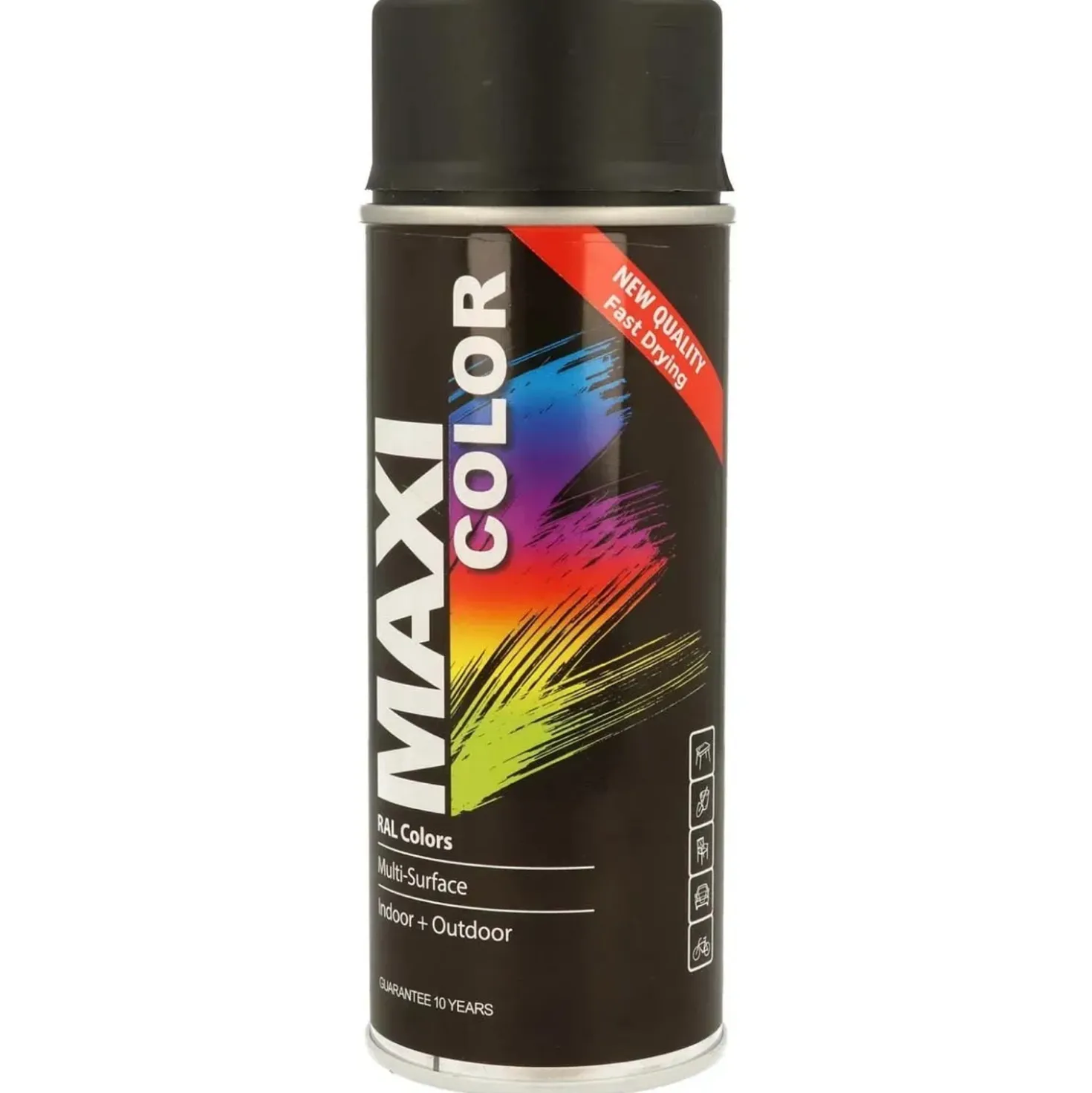 Vernice spray Maxi Nero profondo Opaco 400 ml