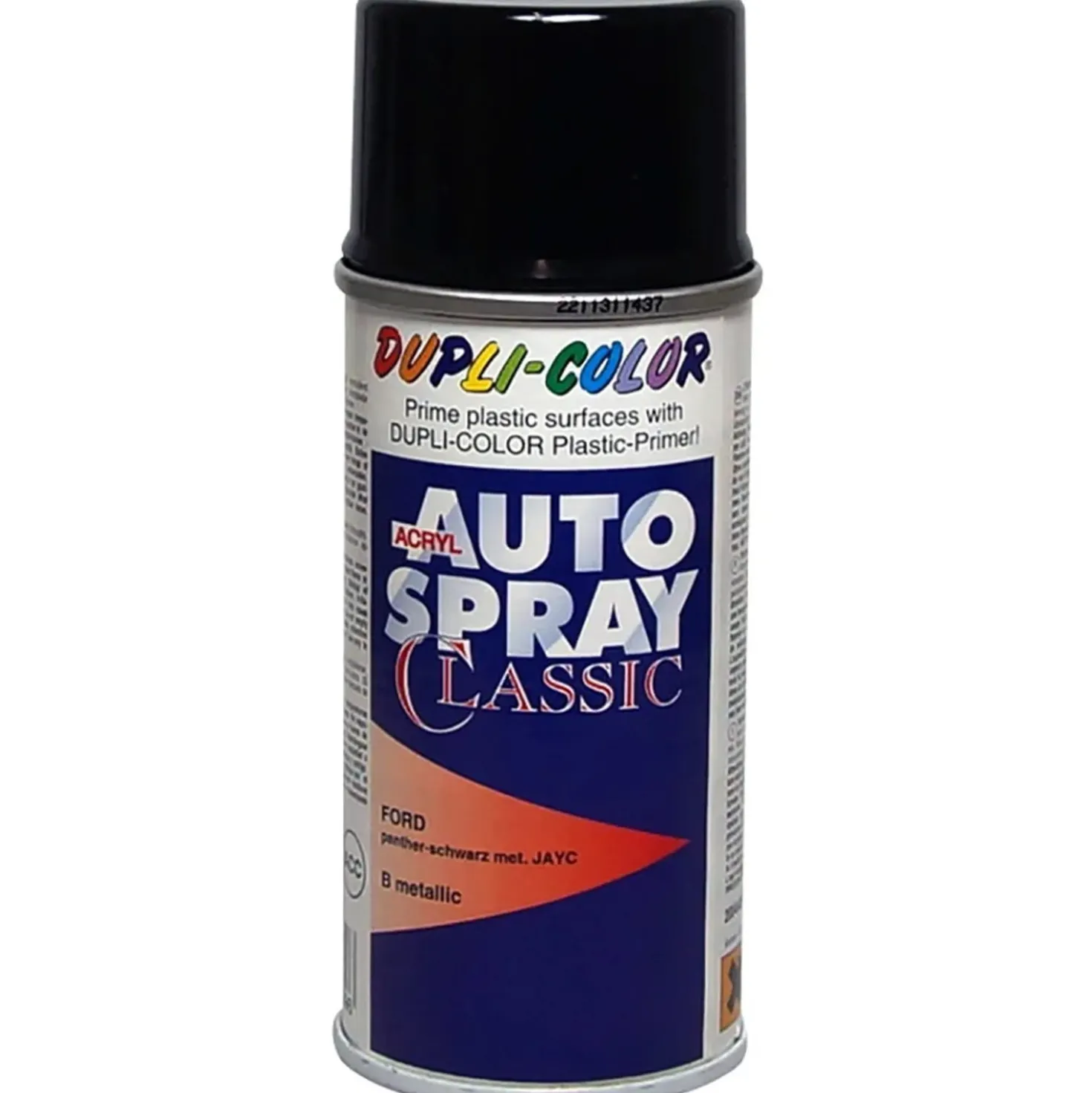 Vernice spray nero per carrozzeria tinte originali Ford 150 ml