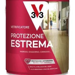 Vetrificatore parquet incolore brillante protezione estrema 2,5 lt