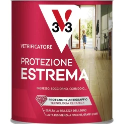 Vetrificatore parquet incolore brillante protezione estrema 0,75 lt