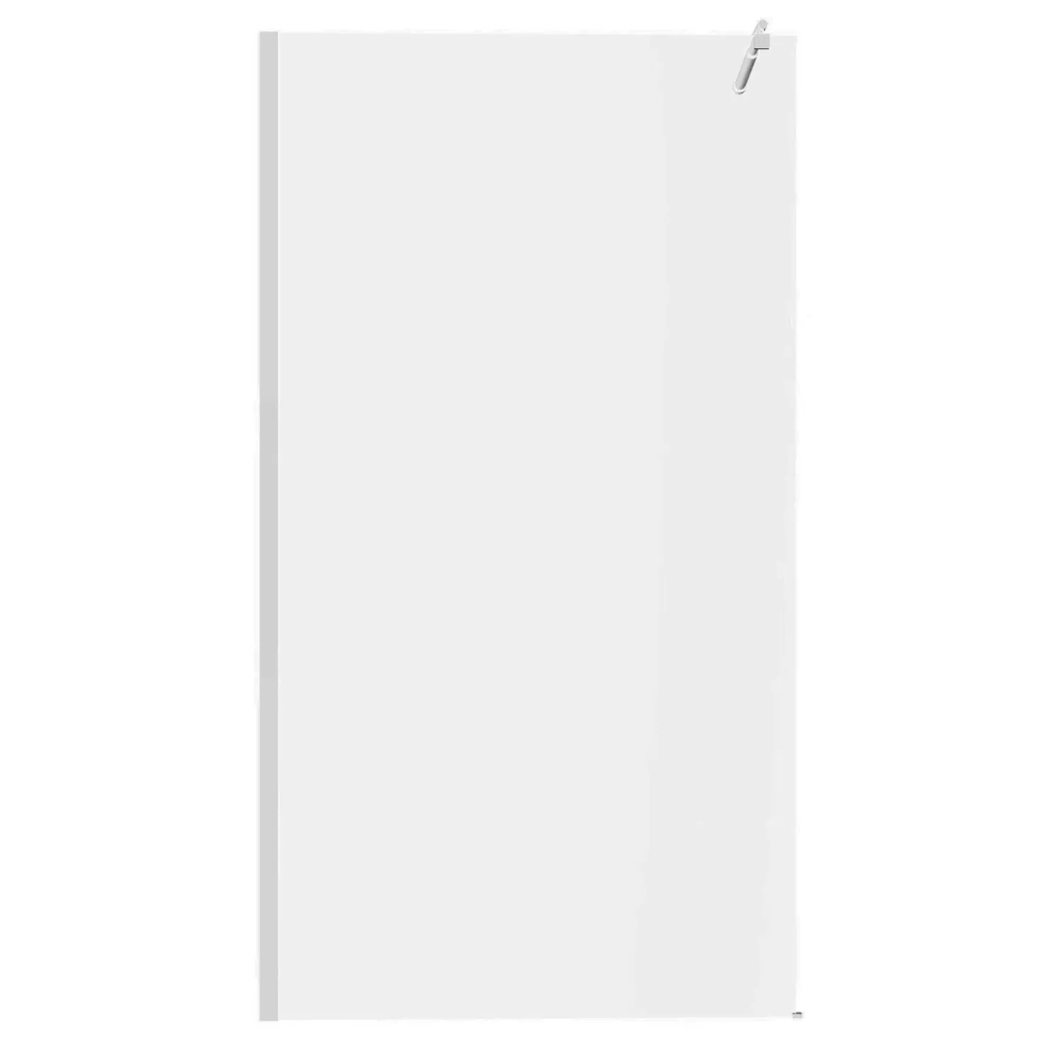 Vetro doccia walk-in Indigo 120-122 cm cromo