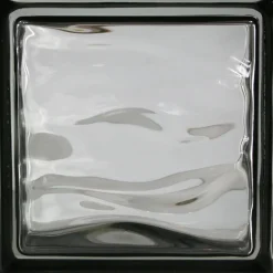 Vetrocemento BM Aqua Reflex nero 19x19x8 cm