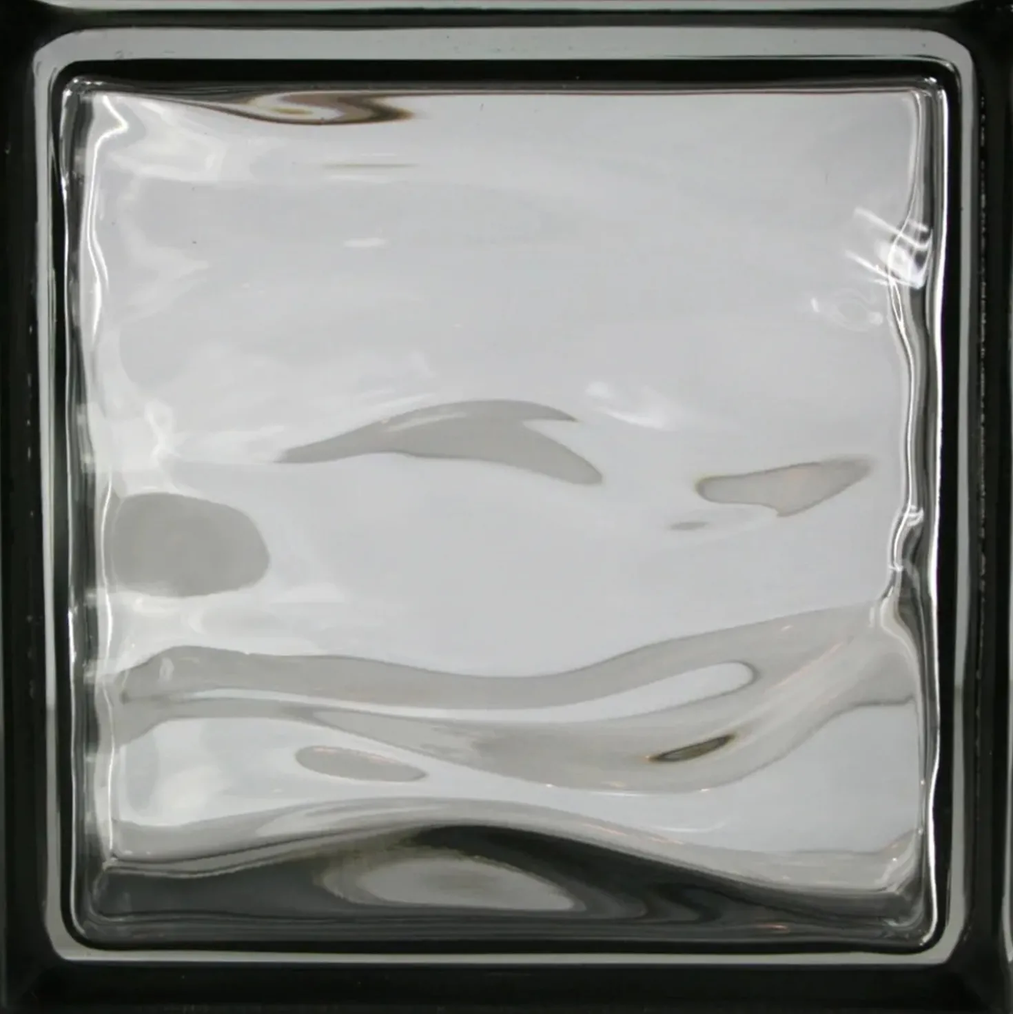 Vetrocemento BM Aqua Reflex nero 19x19x8 cm