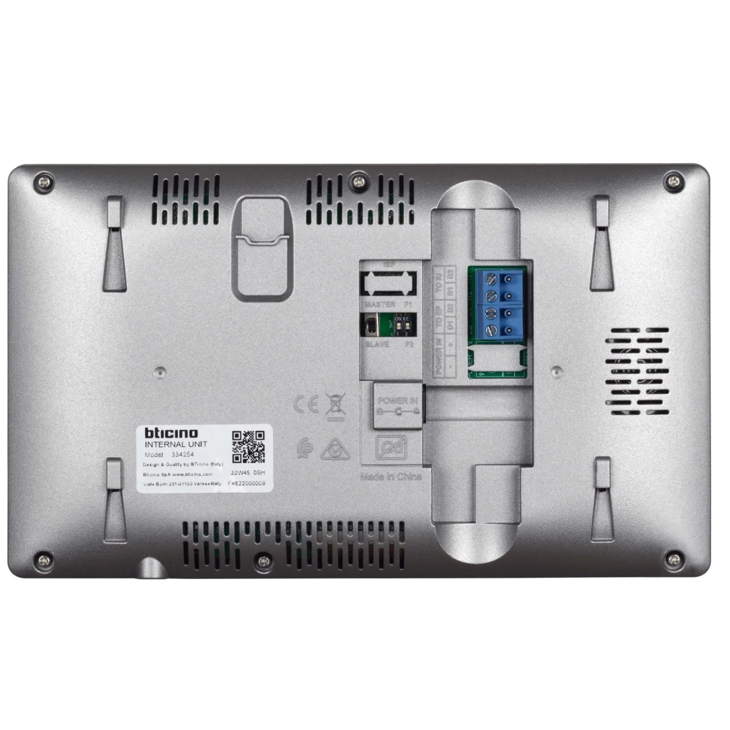 Videocitofono Bticino 2 fili Easykit Plus monitor interno aggiuntivo 7"