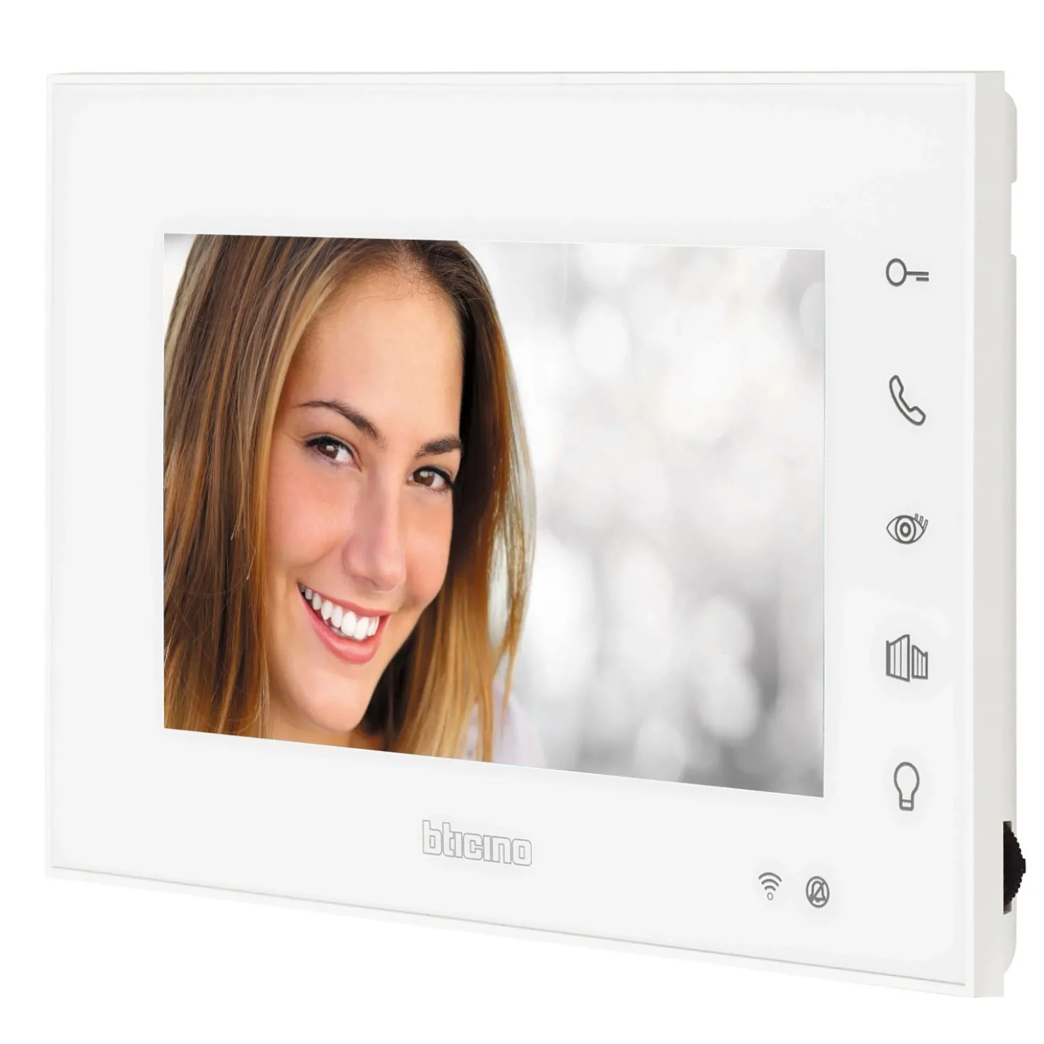 Videocitofono Bticino Kit Easykit WiFi monofamiliare 2 fili Display 7``