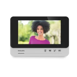 Videocitofono Philips Comfort 7" Mono/Bifamiliare 2 Fili e Night View