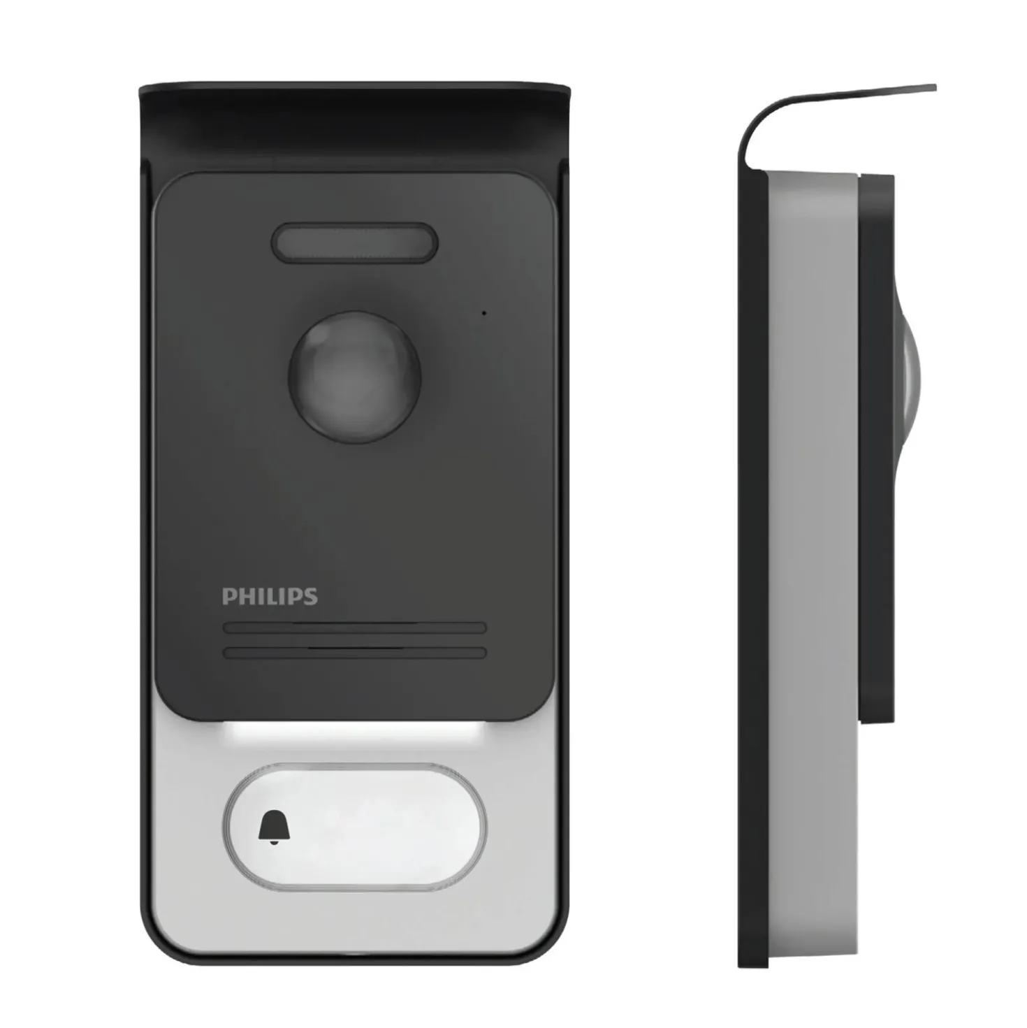 Videocitofono Philips Comfort 7" Mono/Bifamiliare 2 Fili e Night View