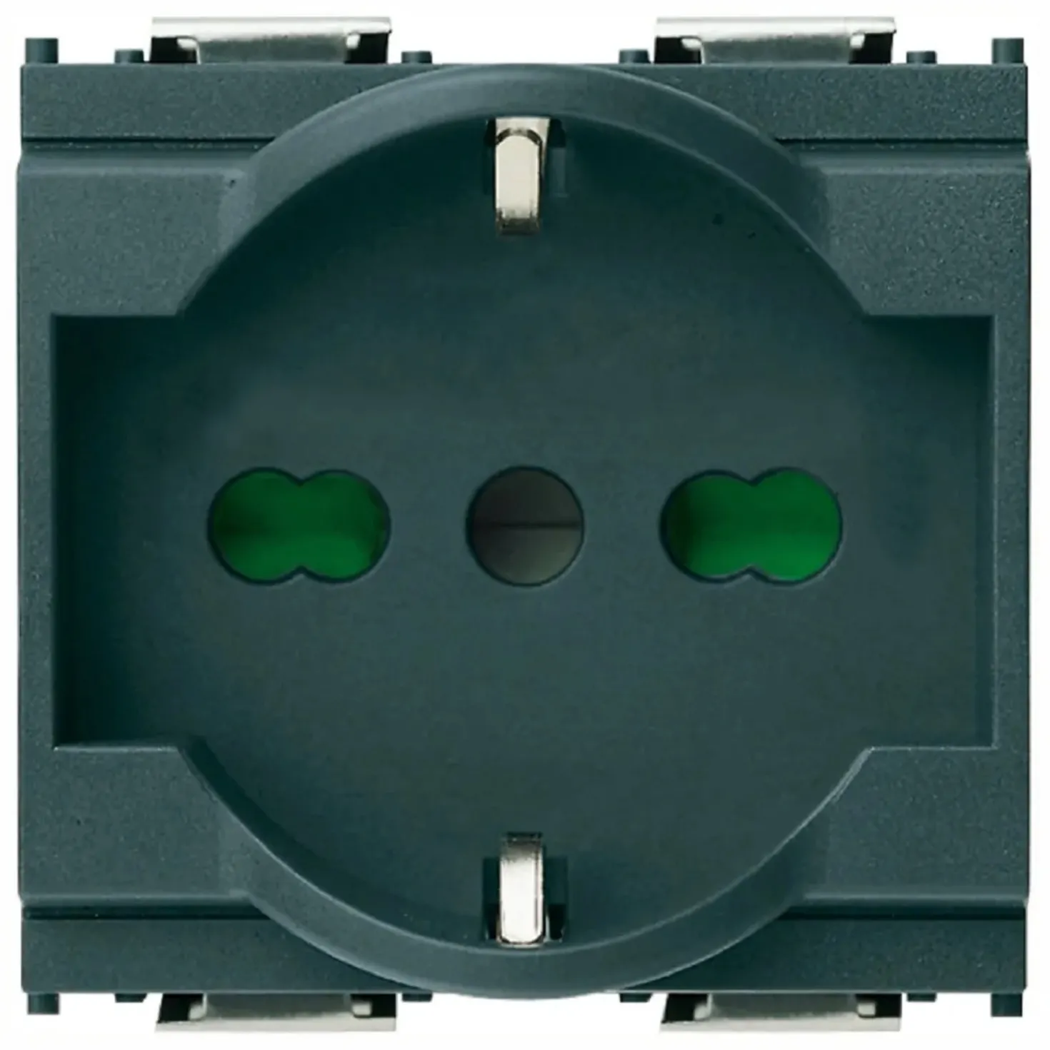 Vimar Idea presa 2P+ T 16A 250 V universale colore grigio