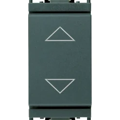 Vimar Idea pulsante commutatore 2P 10A 250 V colore grigio
