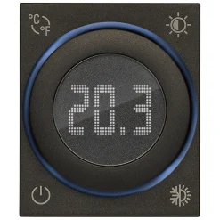 Vimar termostato a rotella 100-240V 2M nero