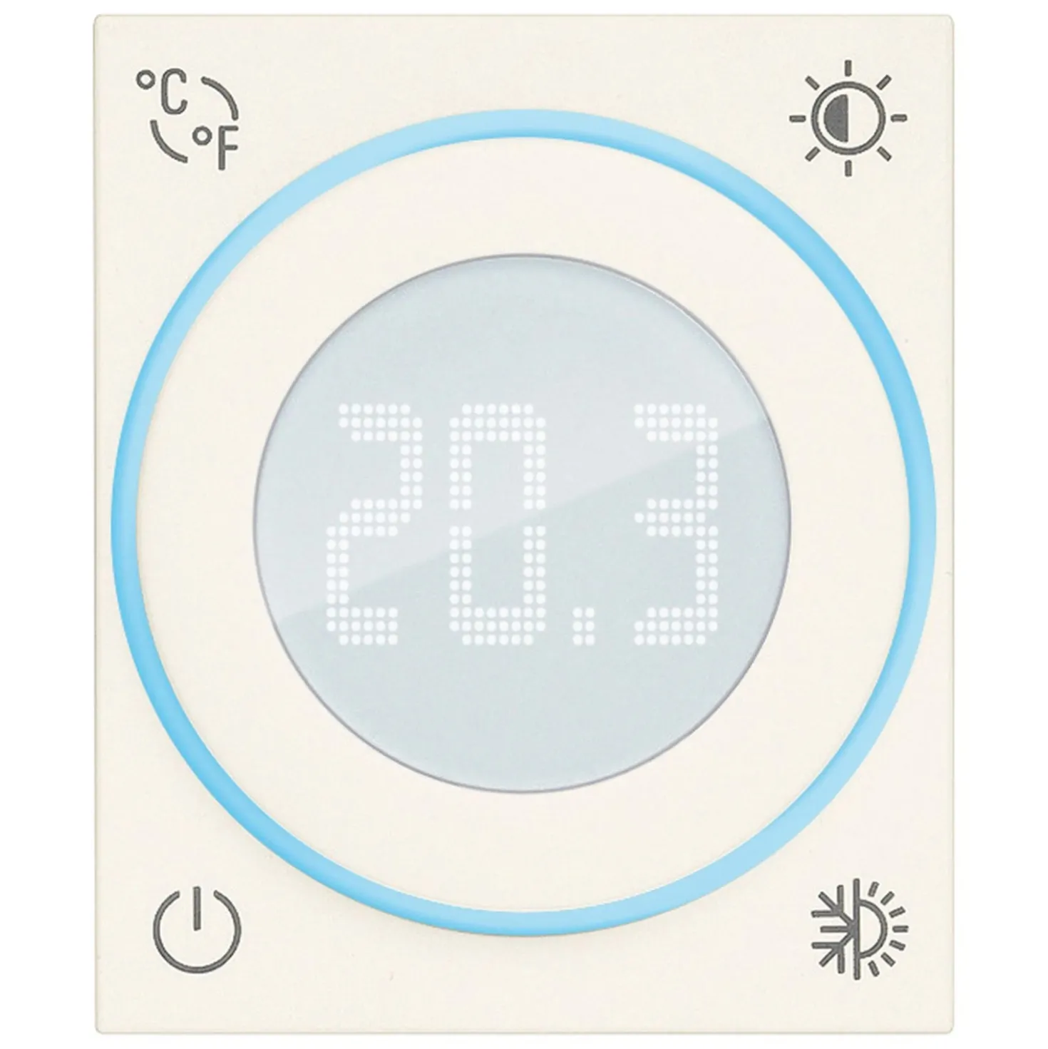 Vimar termostato a rotella IoT 2M bianco