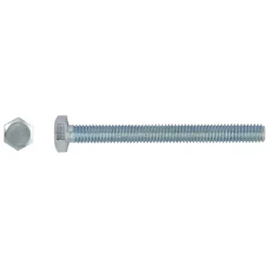 Vite ferro a testa esagonale DIN 933 zincata mm 8 x 20 mm 13 x4 pz