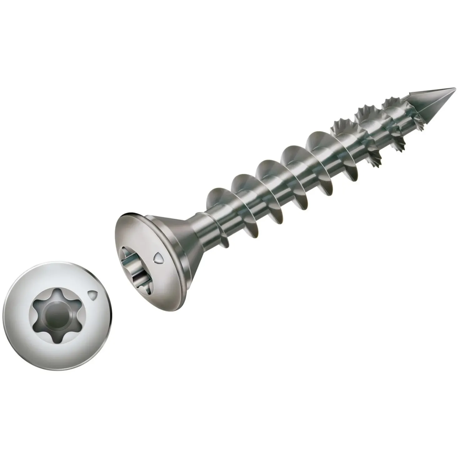 Vite per legno a testa svasata Spax T-Star plus drive Ø 8 x 50 mm 25 pz