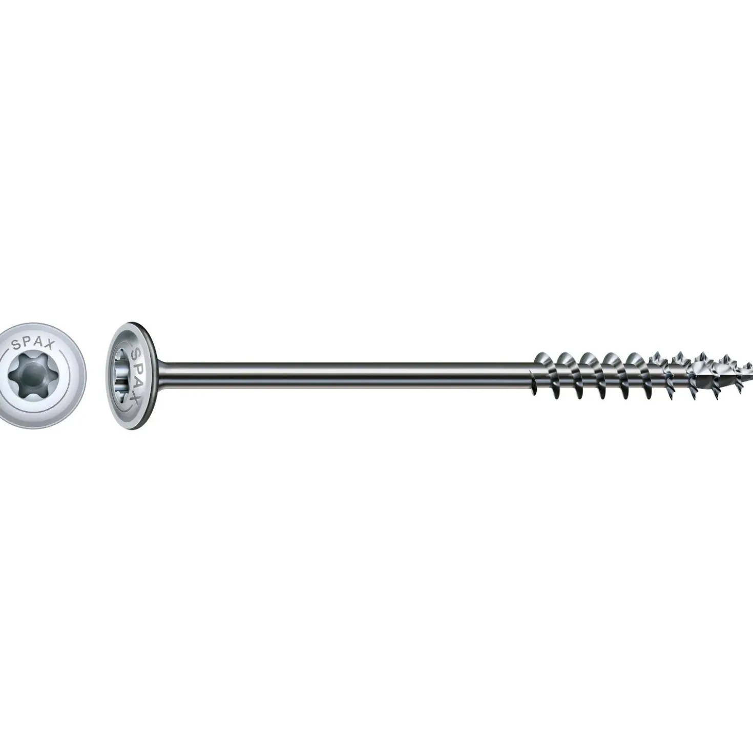 Vite per legno con testa a rondella Spax T-Star plus drive Ø 6x100 mm 24 pz