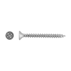 Vite per legno testa piana svasata acciaio inox 5x60 mm 10 pz