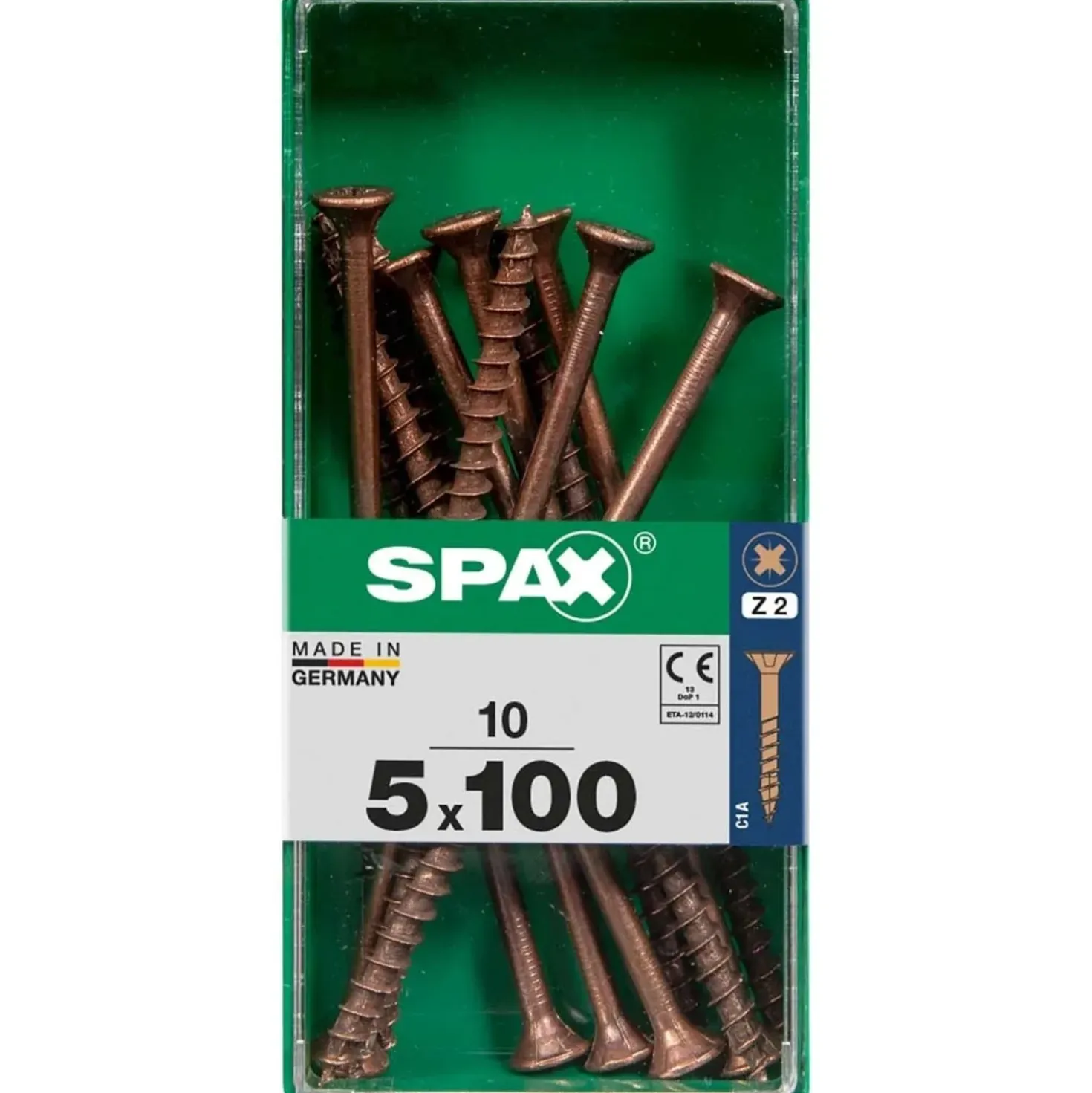 Vite SPAX TSP POZI bronzata 5x100 M 10 pz
