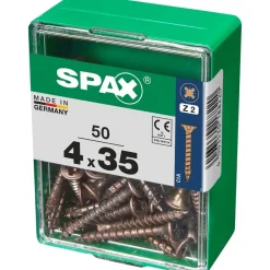 Vite SPAX TSP POZI bronzata 4x35 M 50 pz