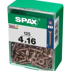 Vite SPAX TSP POZI bronzata 4x16 M 125 pz