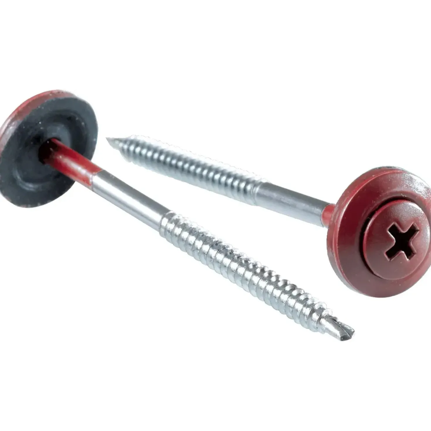 Viti universali Onduline L 60 mm rosso 100 pz