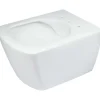 WC sospeso Song a parete senza bordo 37x35 cm bianco
