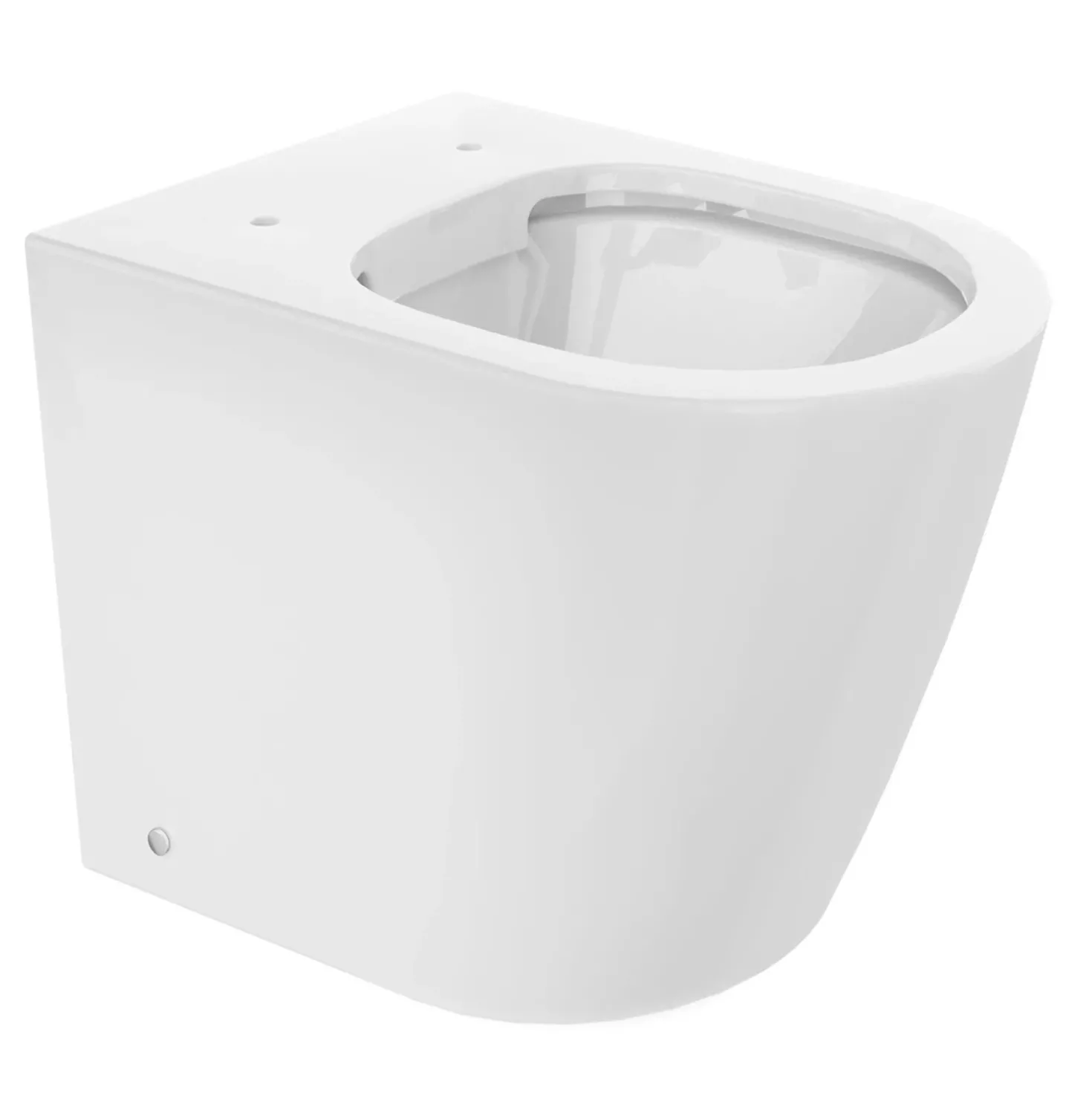 WC vaso Brenta rimless filo muro bianco