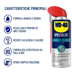 WD-40 Grasso Specialist da 400 ml, tipo Litio