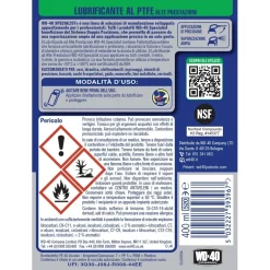 WD-40 Lubrificante spray PTFE alte prestazioni 400 ml