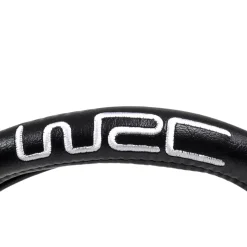 WRC coprivolante nero ricamato silver