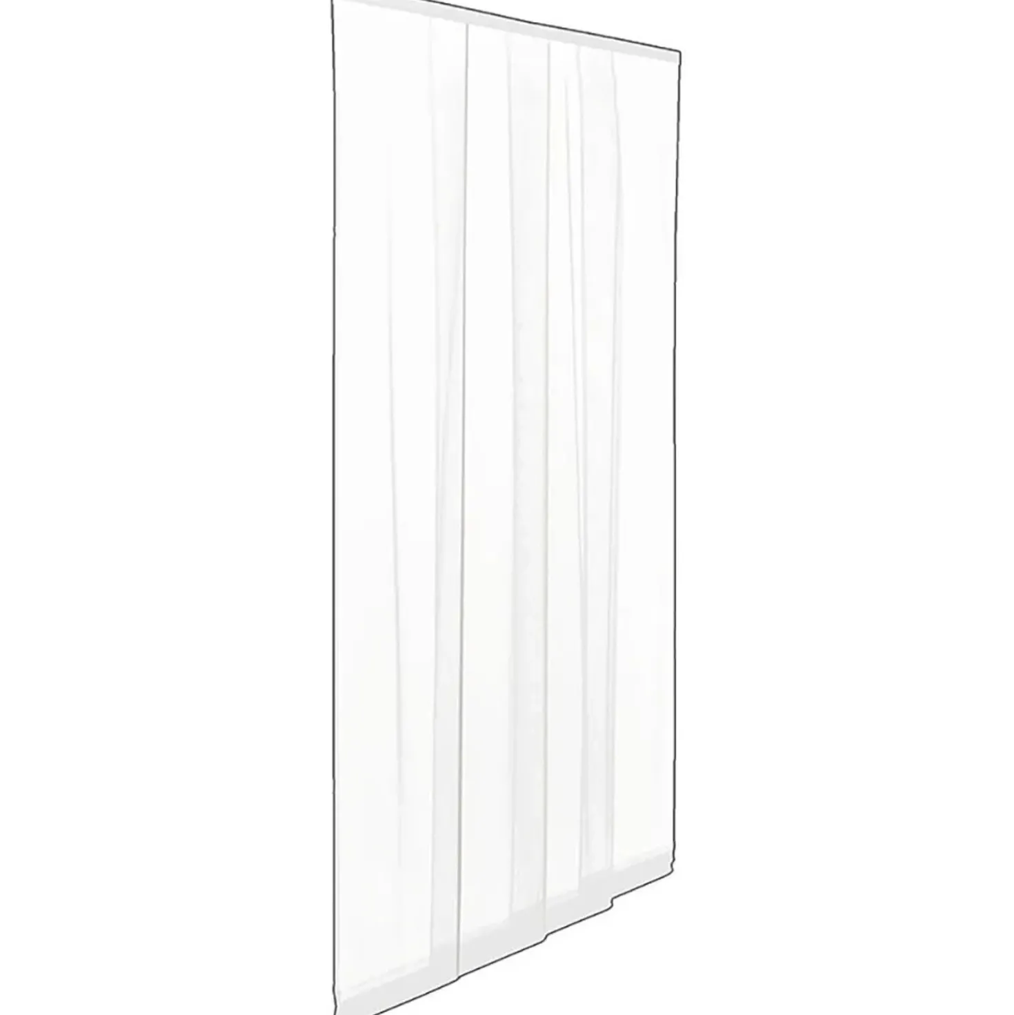 Zanzariera a pannello Irs Ecco Strip 140x250 cm bianco