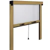 Zanzariera avvolgibile Irs 80x160 cm bronzo
