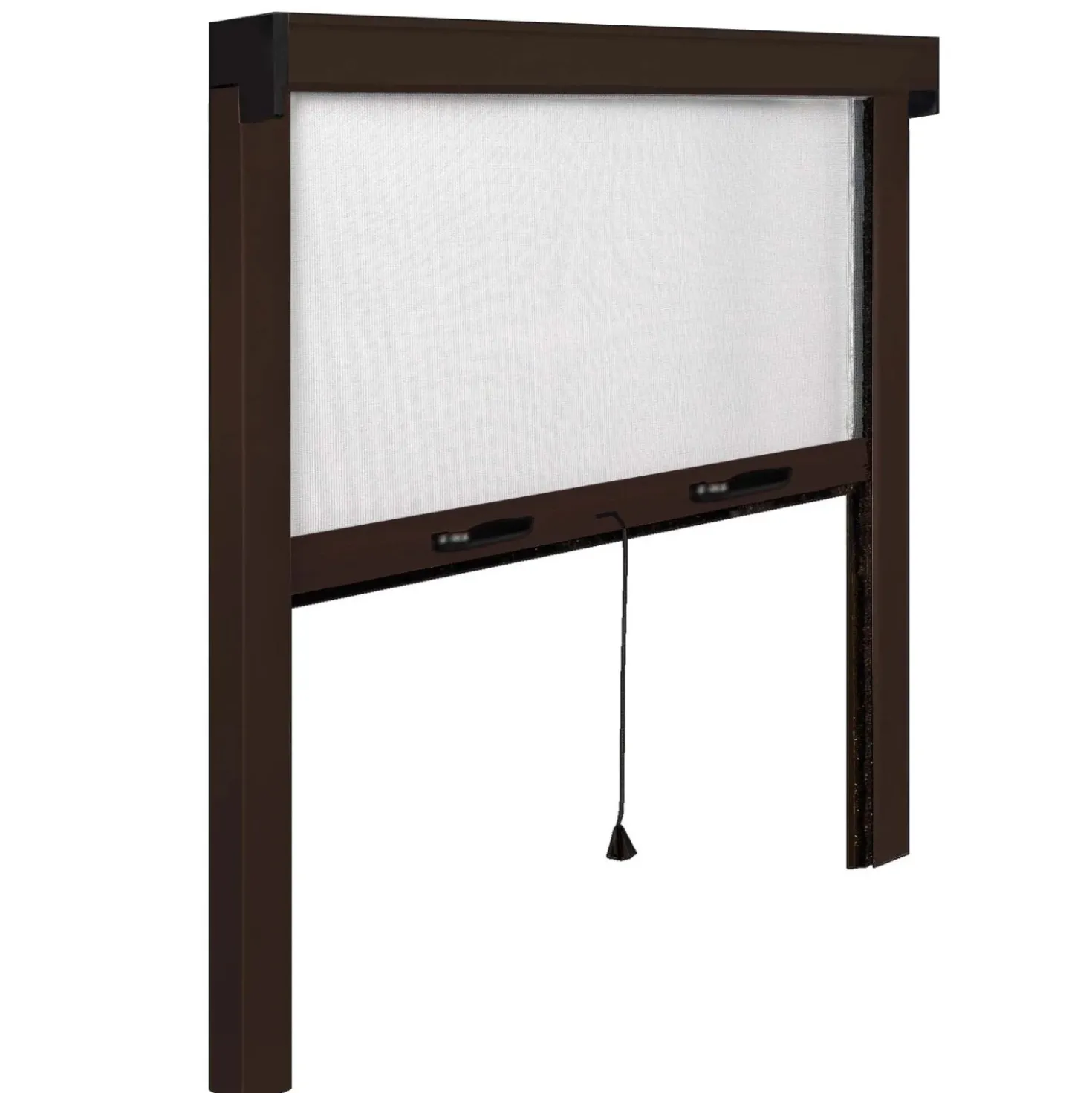 Zanzariera avvolgibile Irs 160x160 cm marrone