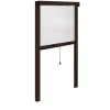 Zanzariera avvolgibile verticale Irs 140x240 cm marrone