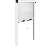 Zanzariera avvolgibile verticale Irs 140x240 cm bianca